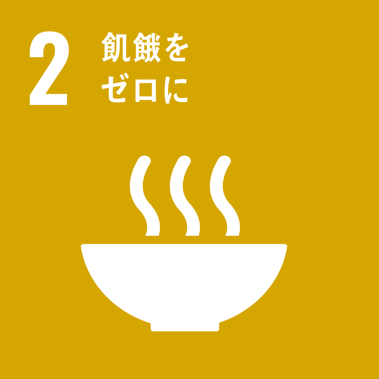 エスディージーズアイコン 2飢餓をゼロに